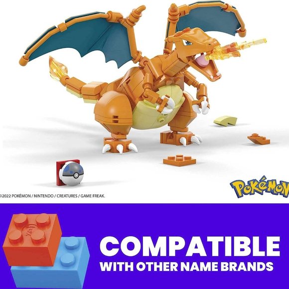 \NEW CHARIZARD MEGA Pokémon Action Figure Building Toys Set LEGO COMPATIBLE - Picture 5 of 16